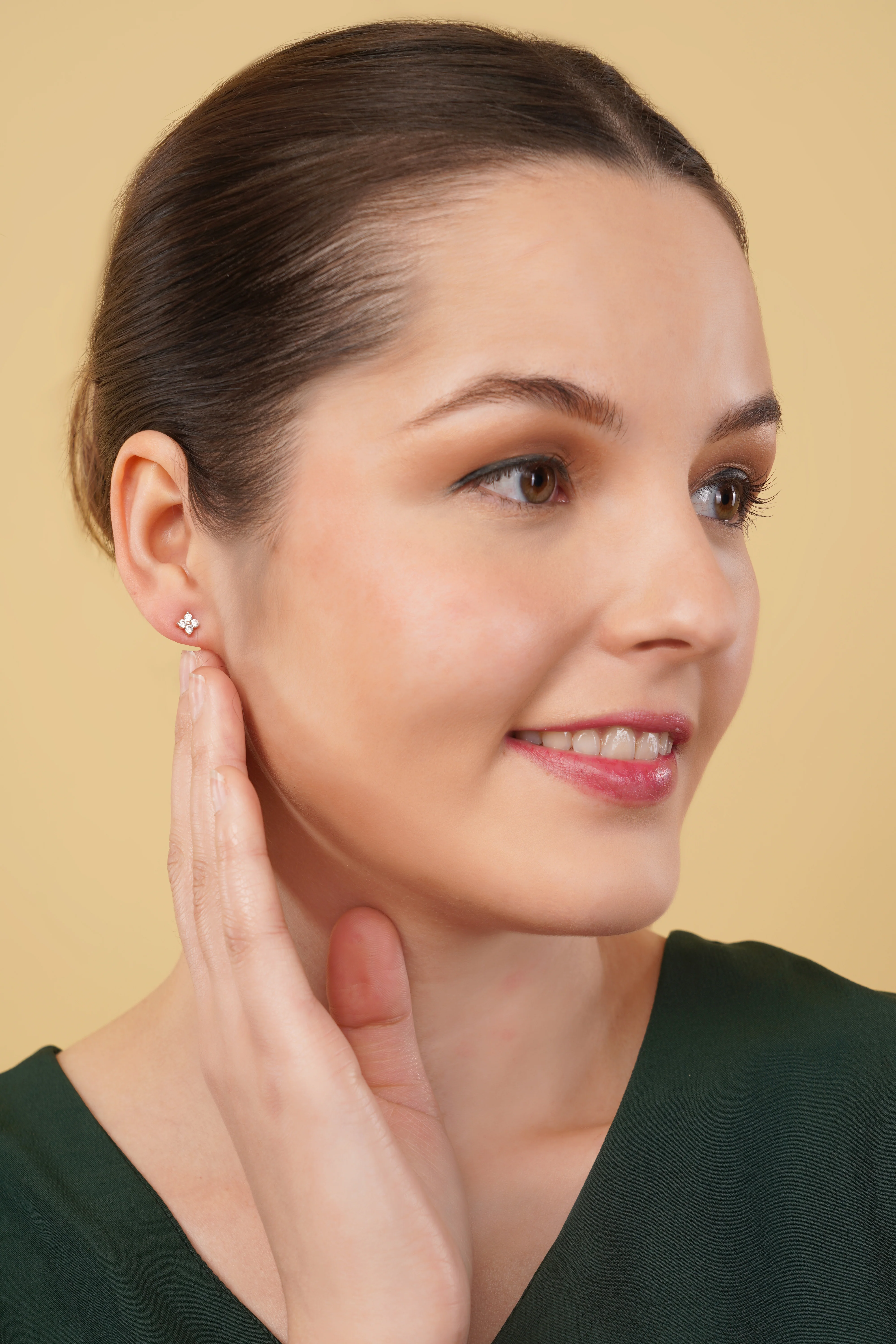 Classic Clover Studs - Image 4