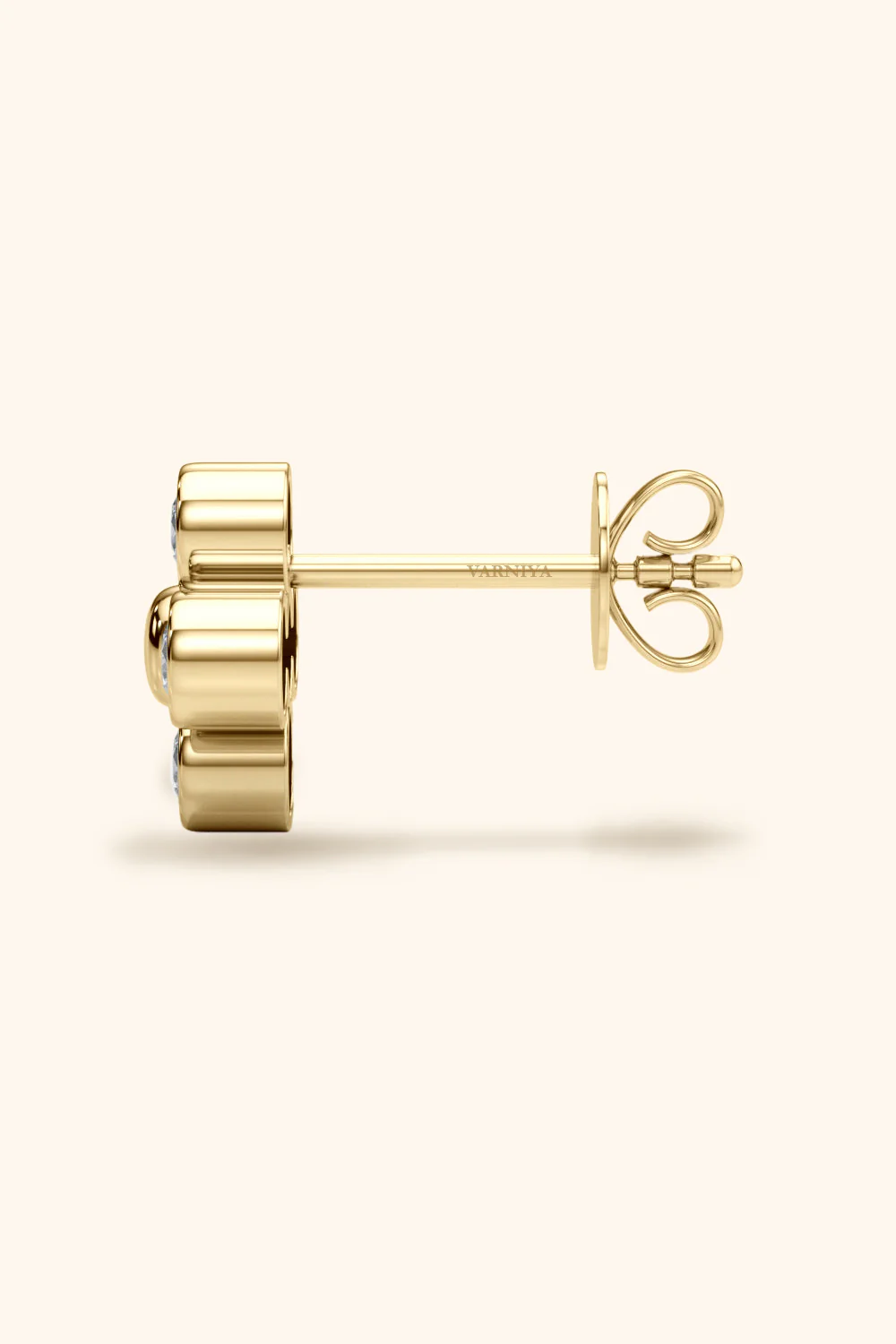 Four Diamond Earring - Image 4