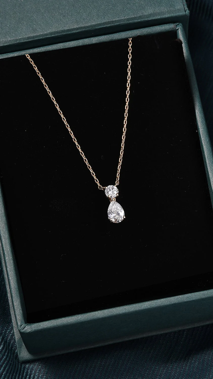 Millenia Pear Drop Pendant - Image 7